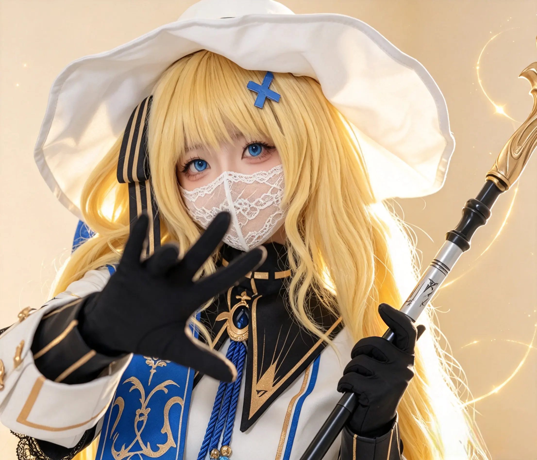 菲比 鸣潮。    大一点点可爱的菲比吧~