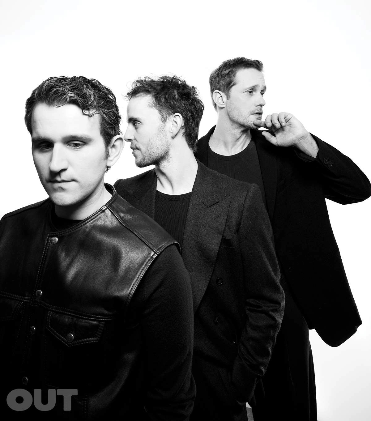 同影《后座》男主E大Alexander Skarsgård和哈利·米尔林、导演哈