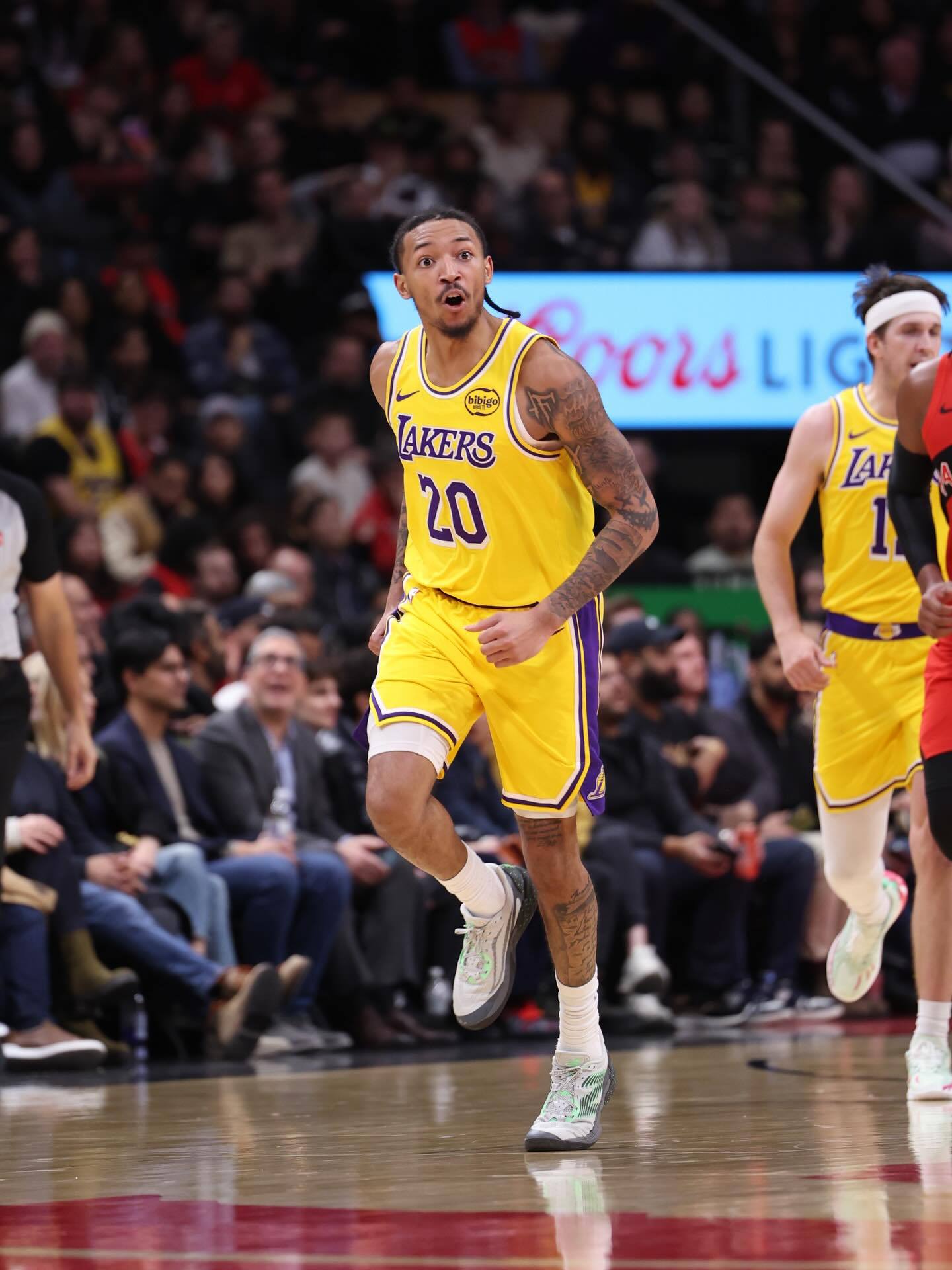 尼克·史密斯更新ins：“keep stackin”湖人国度