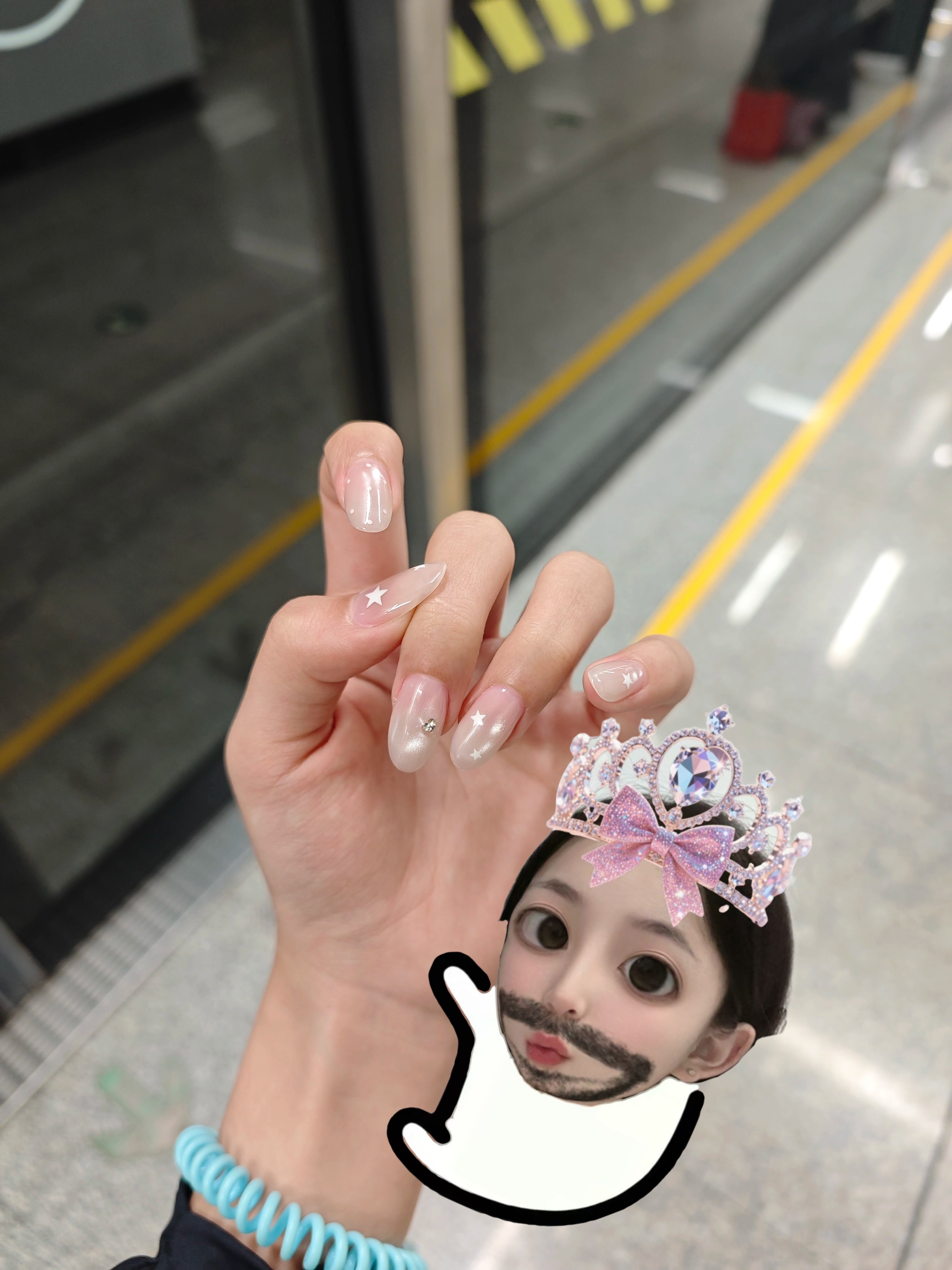 难绷。 ​​​
