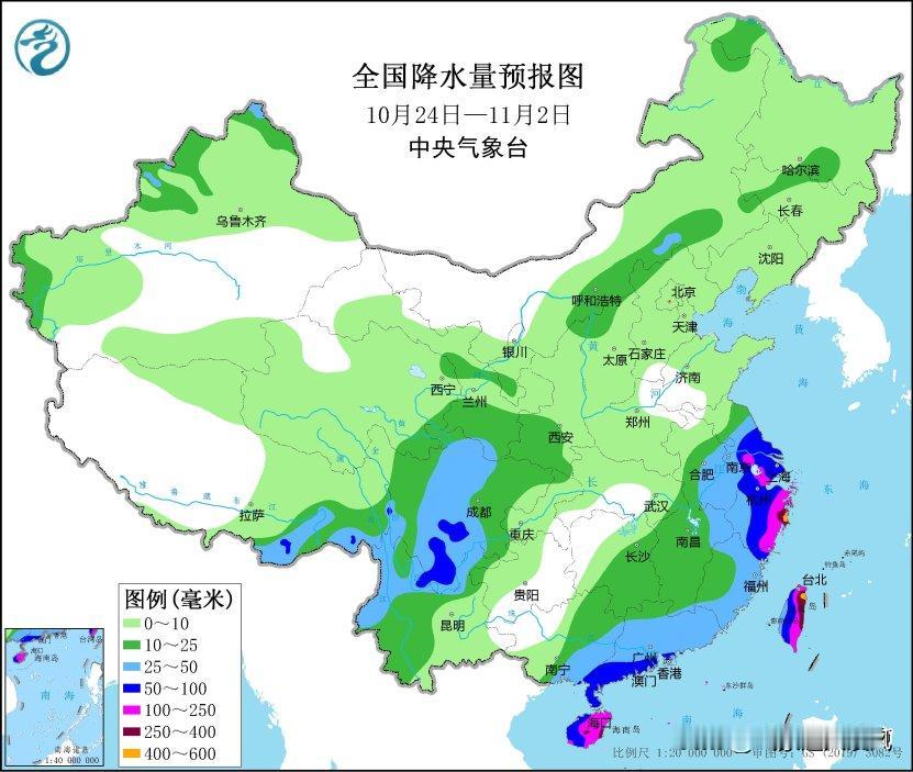 根据中央气象台预报，未来十天我国东南沿海有较强降雨过程，全国大部气温将偏高。
