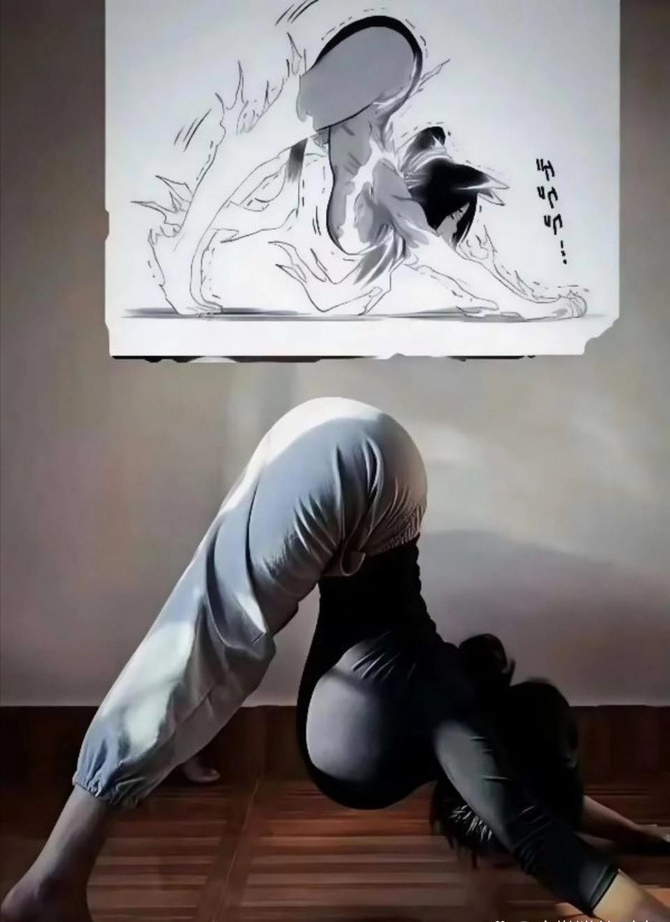 瑜伽（现代诗）
 
身体慢慢展开
像一片
被风忘记的叶子
 
呼吸轻落
尘埃
也