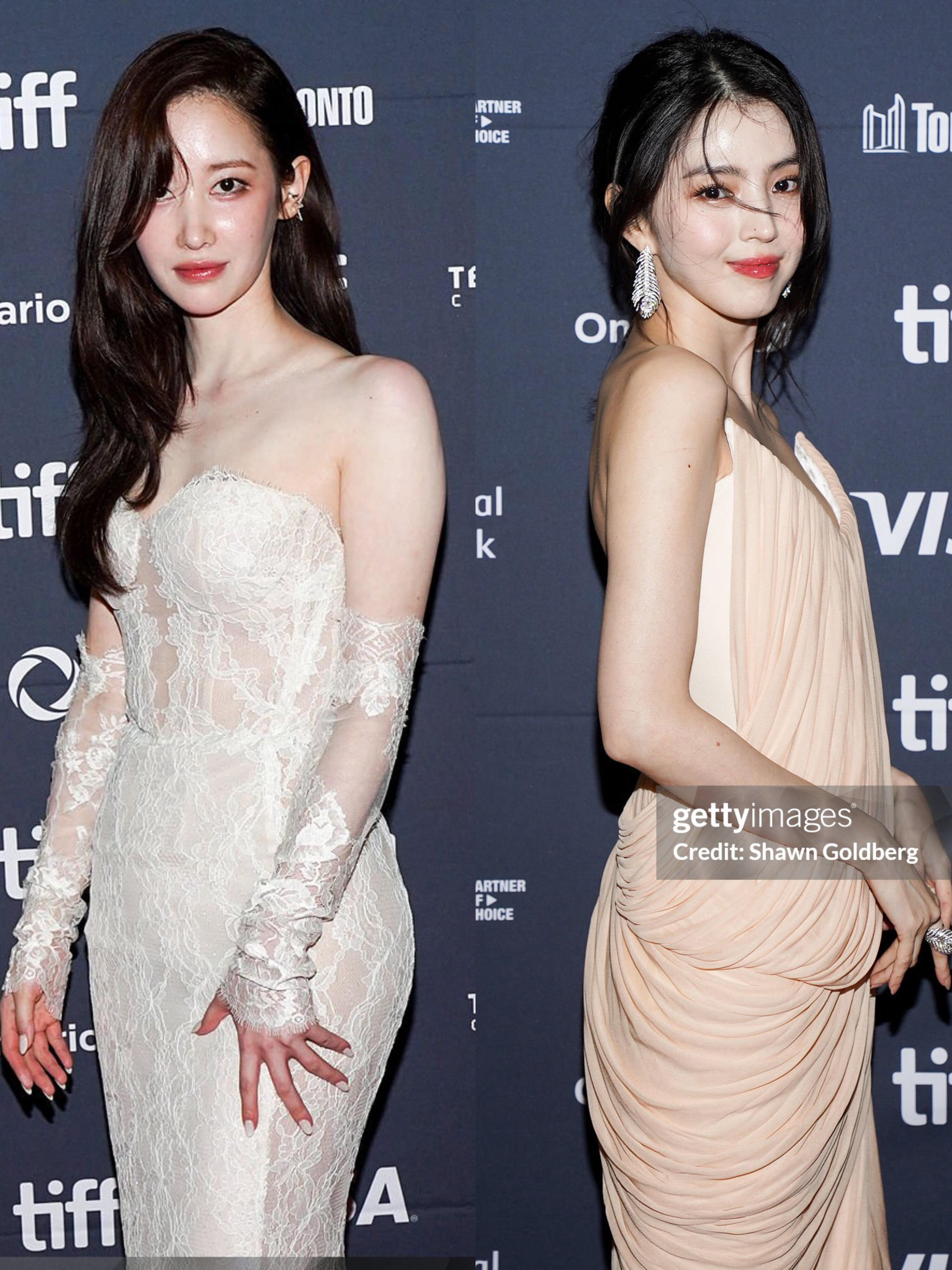 韩素希、全钟瑞今日亮相加拿大多伦多国际电影节红毯，两人主演电影projecty入