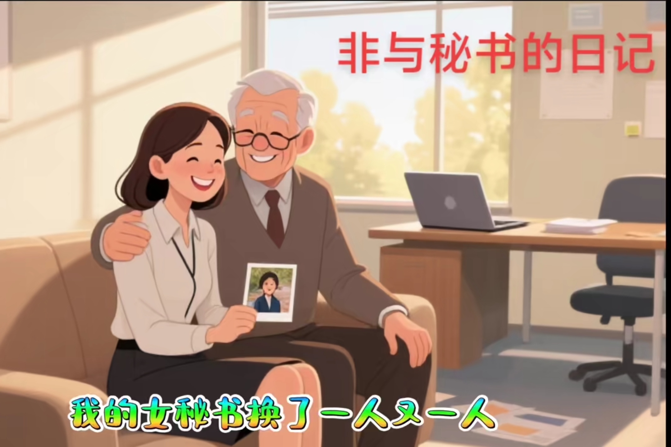 今天刷视频，听到一首歌，这这也太会玩了吧！真的是有钱，无所不能。女秘书换了一人又