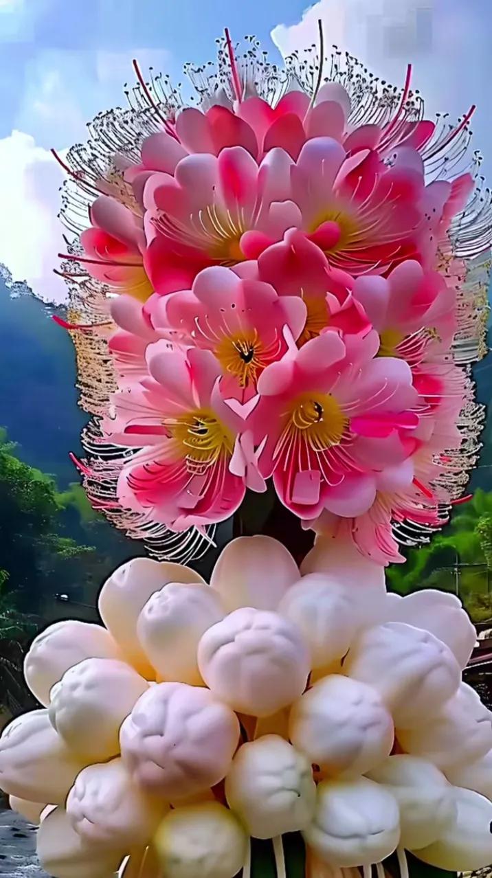 #秋日生活打卡季#花卉是大自然的精灵，五彩斑斓，姿态万千。它们用绚丽色彩和馥郁芬