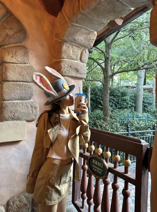当一天快乐的兔子警官 🐰😎