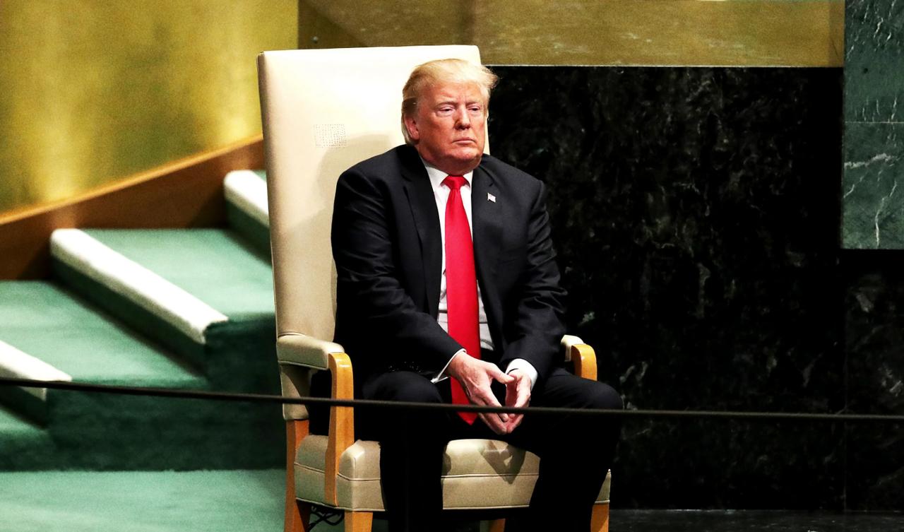 特朗普：我的道德规范和个人意志，比国际法更重要
 
当美国总统公开宣称，不需要遵