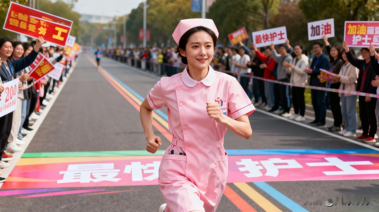 “最快护士”张水华复出参加马拉松 “最快护士”张水华复出参加黄河口（东营）马拉松