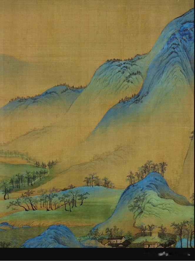 中国绘画除了水墨，还有“丹青”——有颜色的画作，水墨丹青也就成了中国画的代称。赭