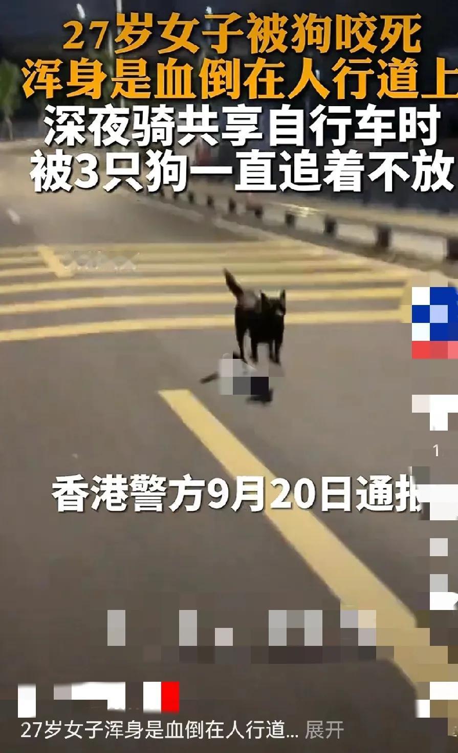 太惨了！女子被铲屎官咬死，得多无助，多疼啊，多恐怖啊！现在养女人士和爱狗人士狗太