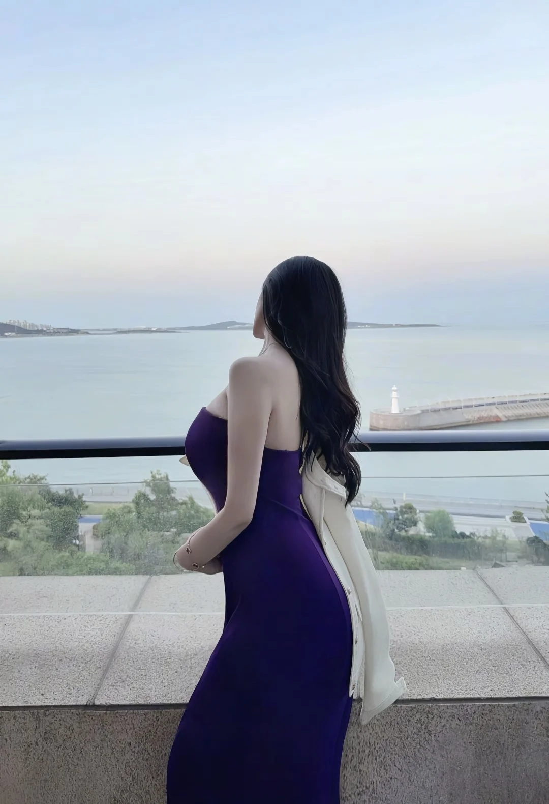 你说紫色很有韵味