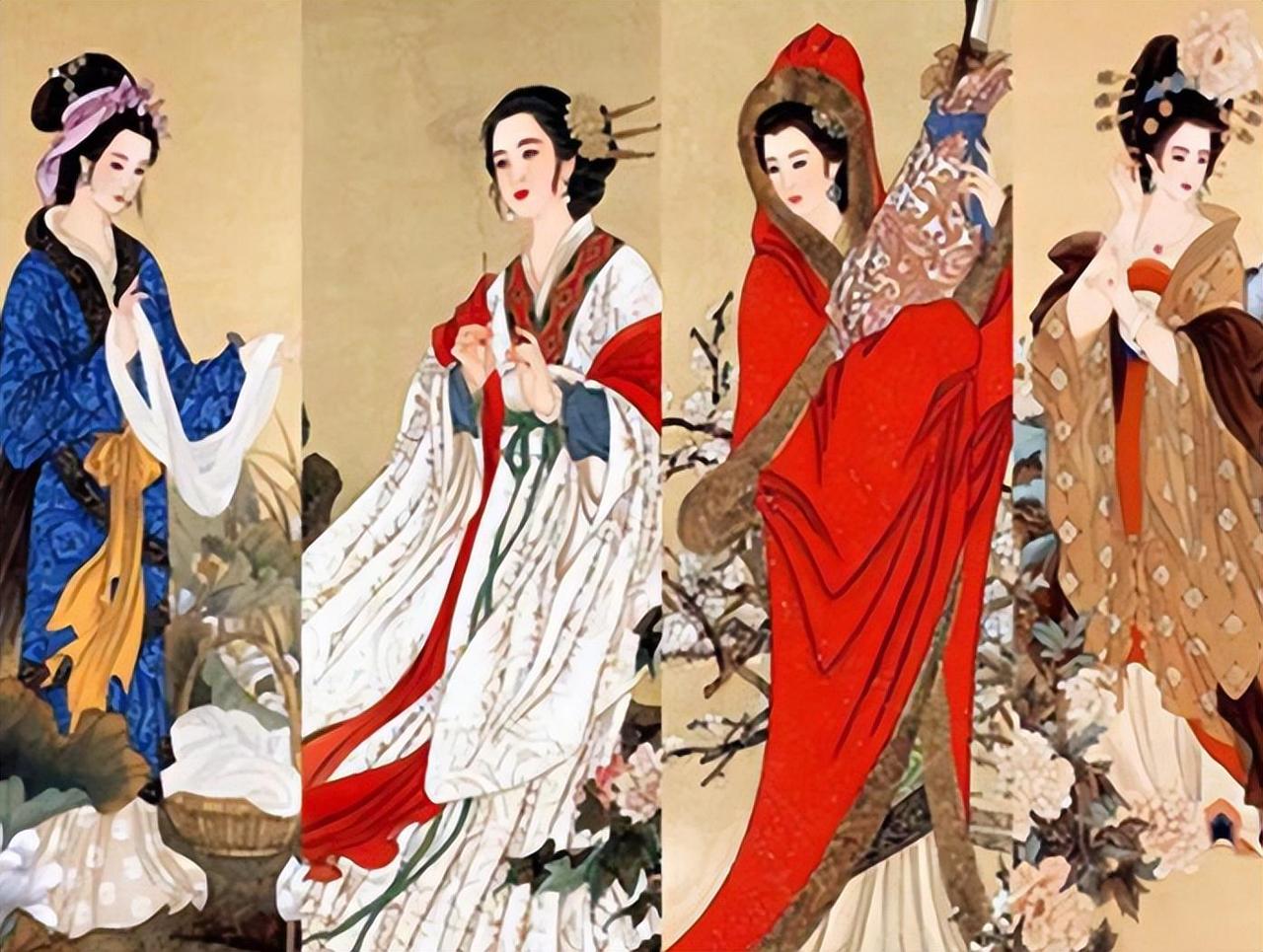 貂蝉、杨玉环、西施和王昭君为什么被称为四大美女

古今美人如过江之鲫，史书中记载