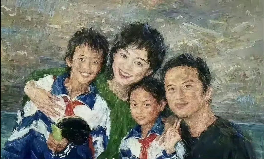 孙俪的绘画水平，王诗龄看了都要叫师傅。 