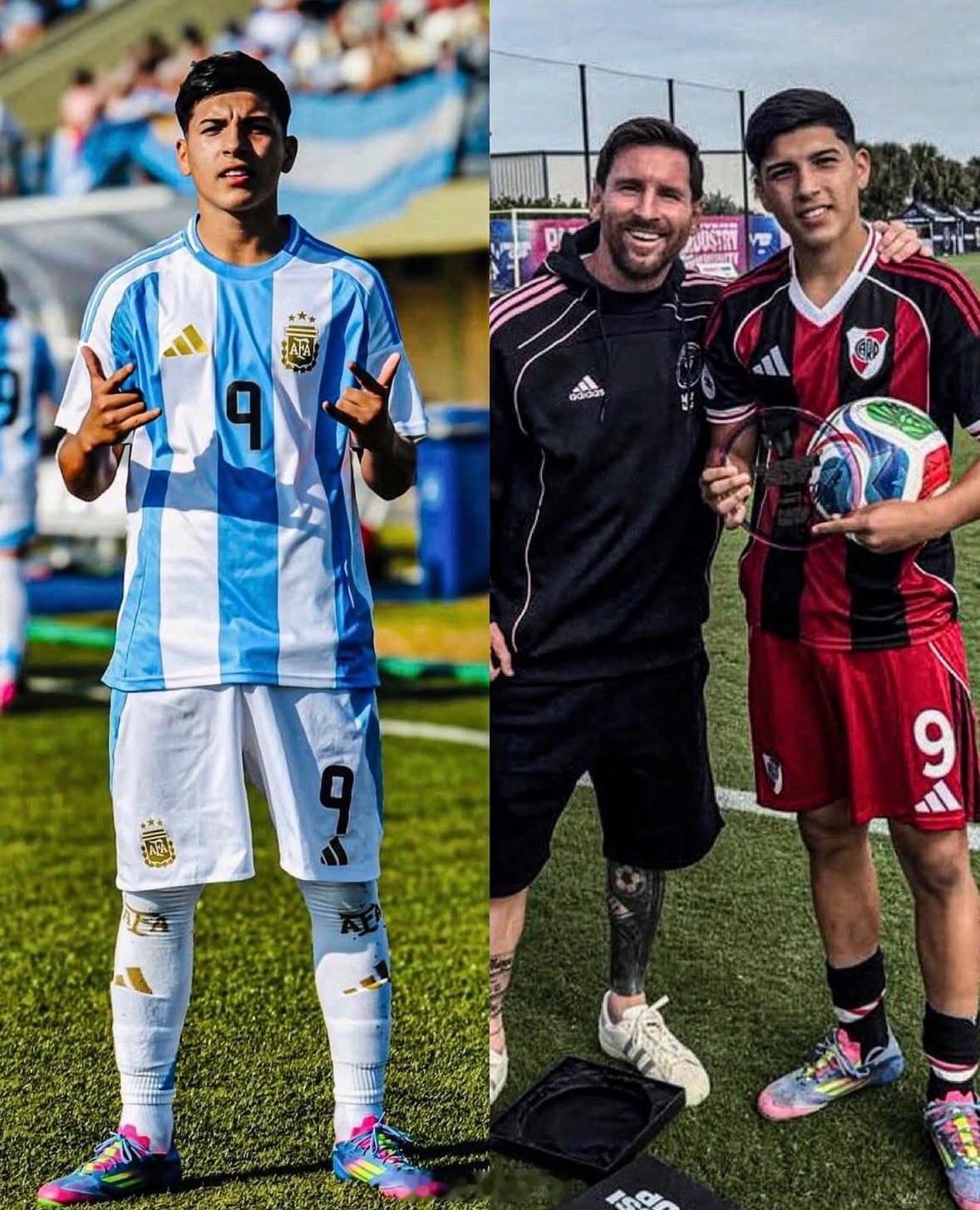 河床河床青训  🇦🇷🤯 河床青年的布鲁诺·卡布拉尔 (𝟏𝟓岁) • 2