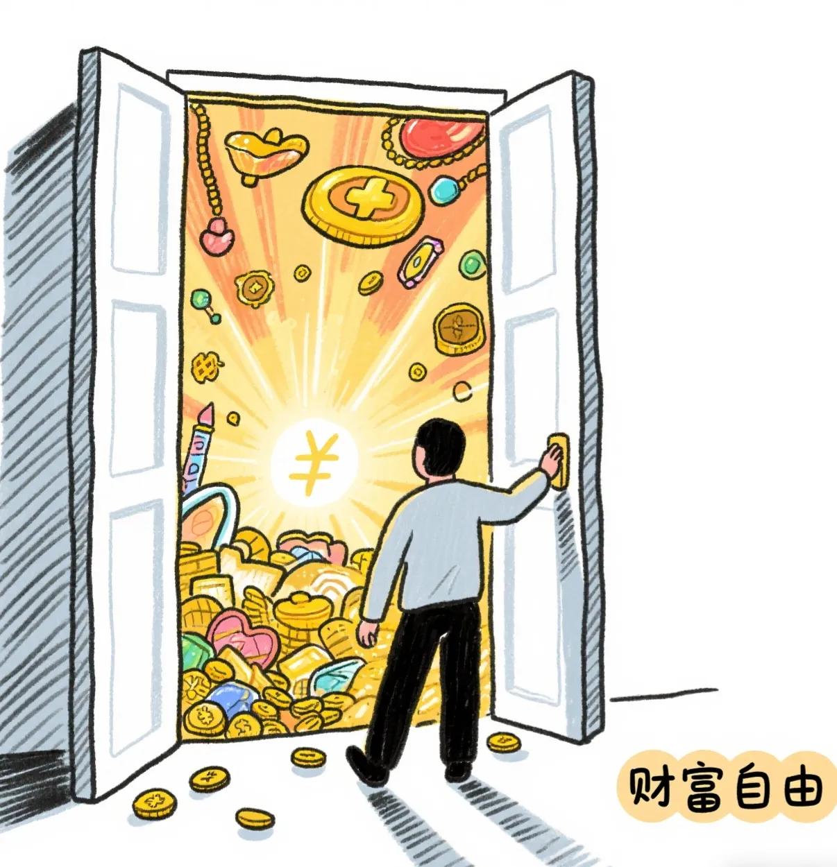 不知道大家实现财富自由，
需要多少钱呢？

如果是我的话，
实现财富自由需要12