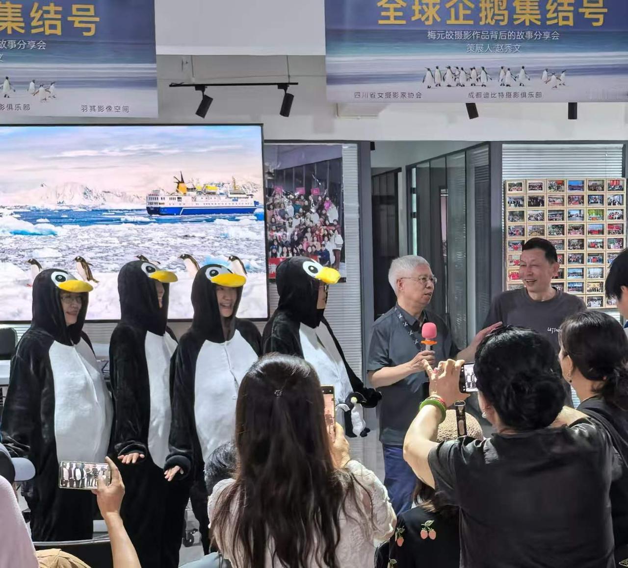著名摄影家梅元皎老师9年追遍全球18种企鹅，他用镜头完成了一场极地奇迹，吹响了南