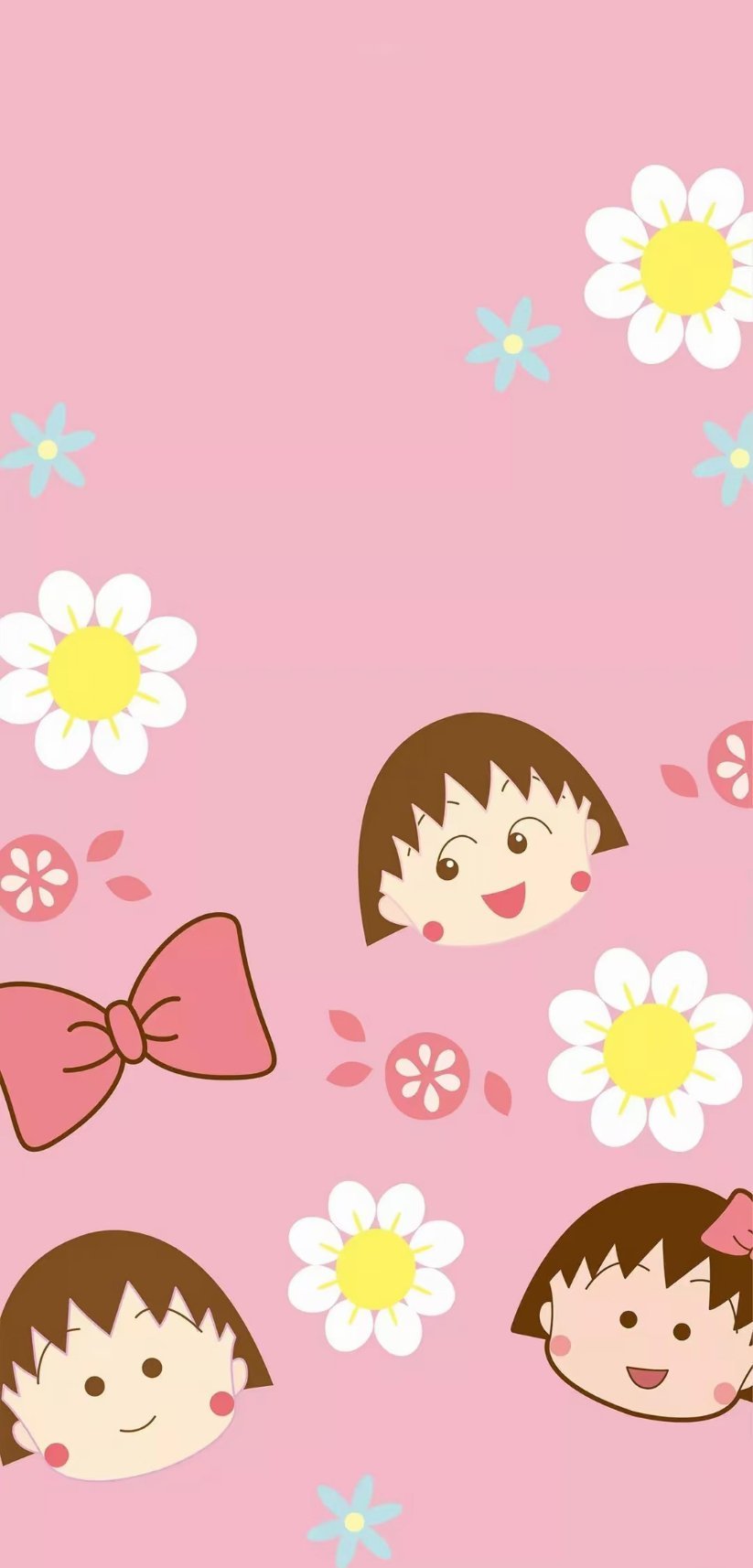 樱桃小丸子 壁纸‖🍒樱桃小丸子🍒粉嫩来袭 