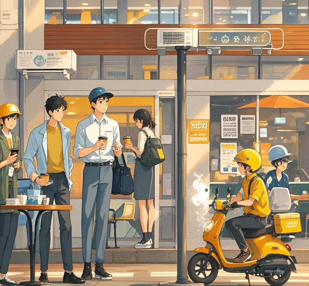 别光听人说送外卖能月入过万，钱有那么好赚吗？

朝九晚五上班，虽然工资固定，但风