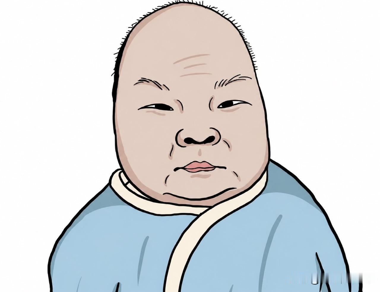 说个暴论：

绝大多数宝妈在网上晒自以为很可爱的崽崽、在大部分人眼里其实都长这样