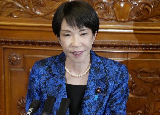 高市早苗：与中国沟通至关重要
在今天（2月25日）的日本参院全体会议上，高市早苗