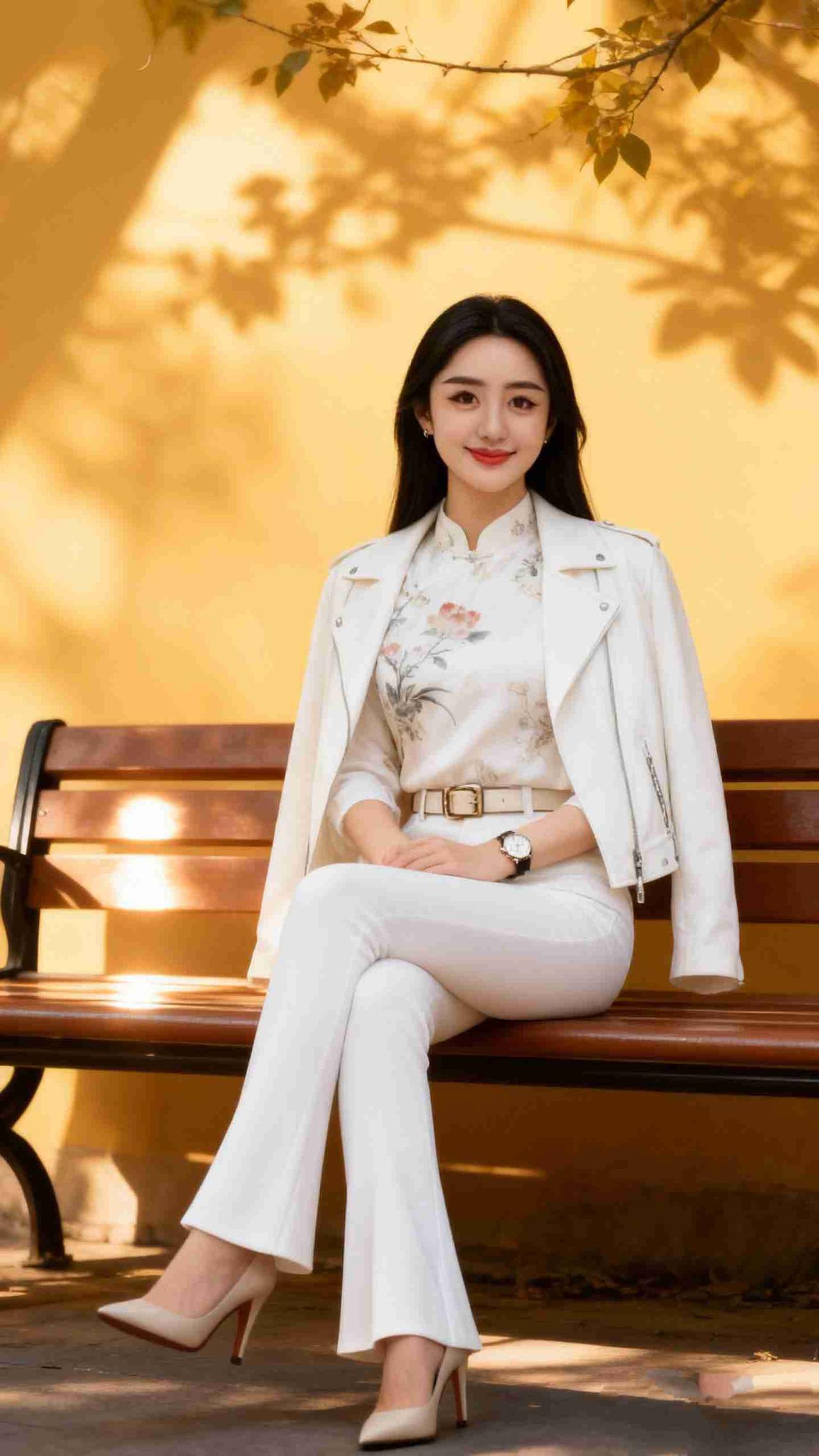 我的今日状态：😁轻松愉快
我这里的天气：☀️晴天

《秋阳坐》
 
金墙凝晓日