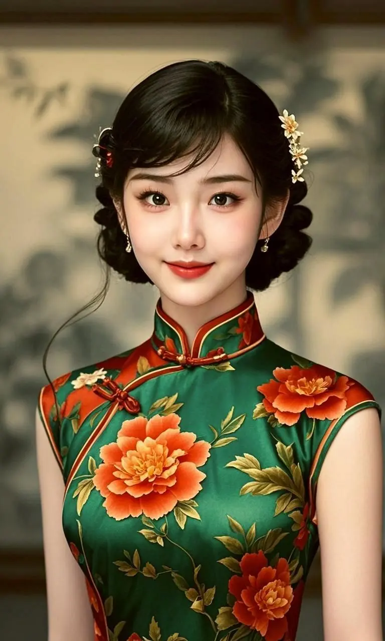 AI旗袍佳人