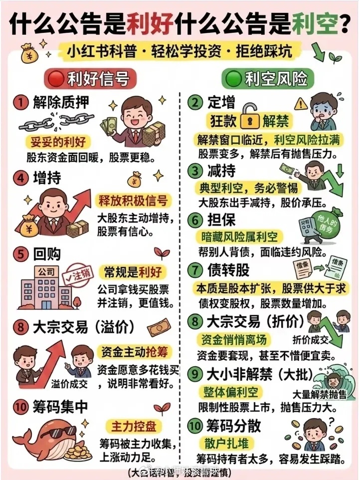 利好VS利空 