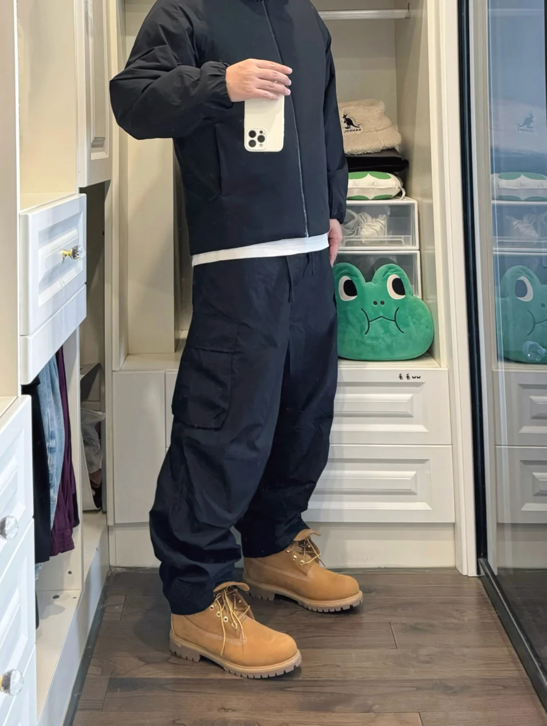 秋冬叠穿｜大黄靴穿搭