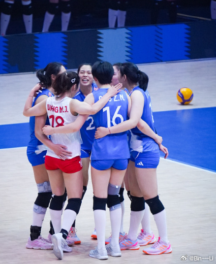 2026年世界女排联赛 中国香港站，中国女排vs乌克兰女排中国女排超话 以3-0