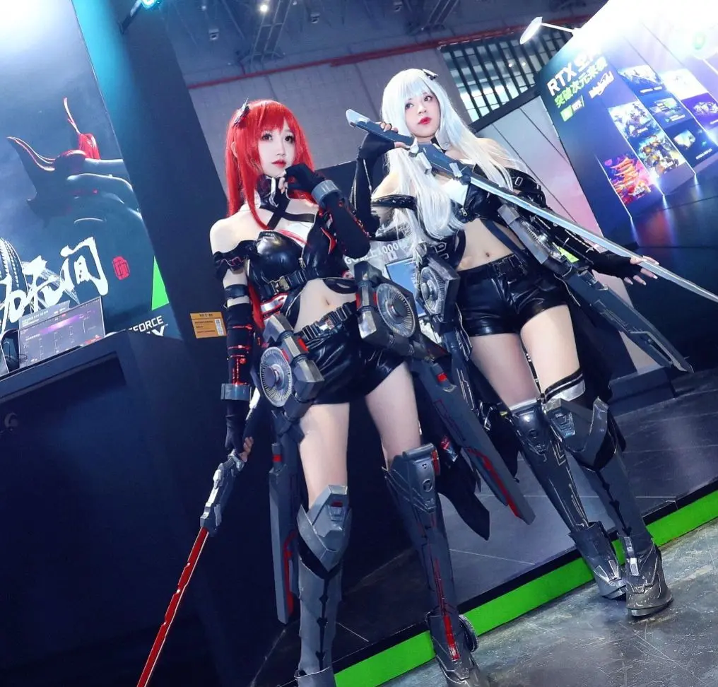 cosplay 漫展养眼造型大赏 一种很新的cosplay 大长腿美女 性感美女
