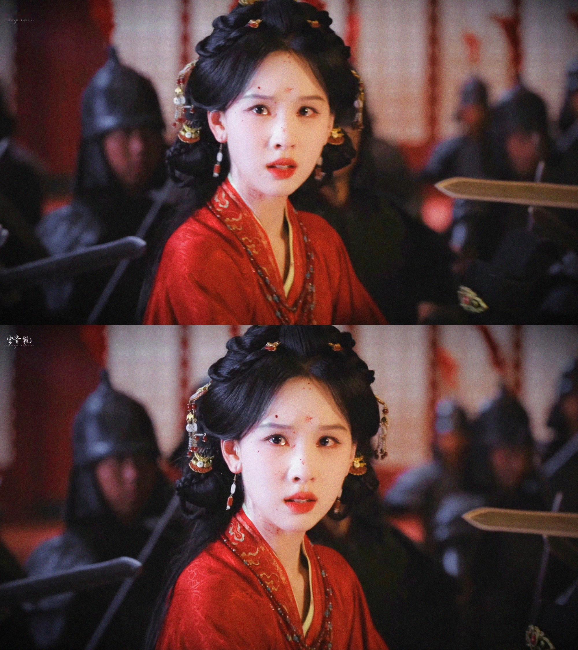 陈都灵楚朝天选古风美人 谁说清冷挂演不了权谋大女主？陈都灵在《翘楚》演的楚朝，真