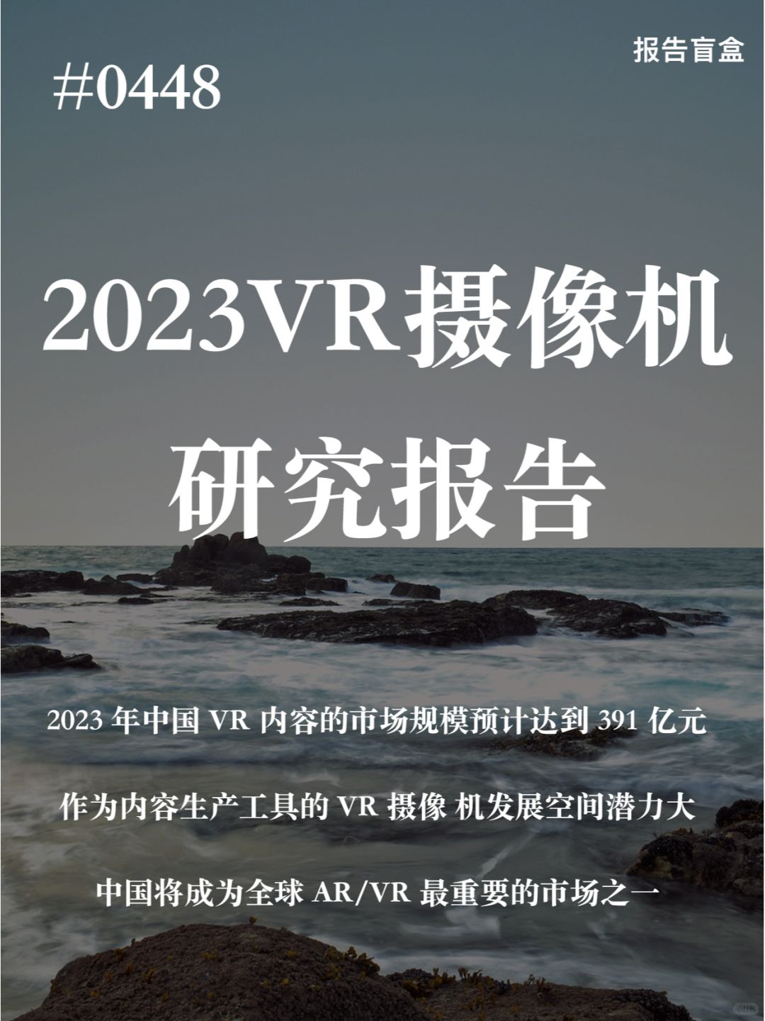| 2023VR摄像机研究报告