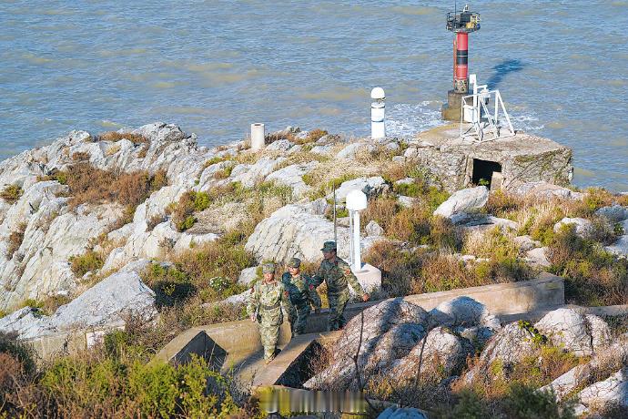 【军报记者基层行丨春日探访开山岛：又见苦楝发新芽】海风轻拂，苍劲交错的深灰色树枝