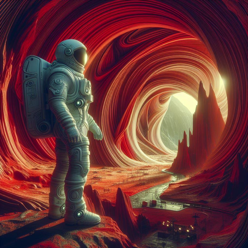#科幻#一名孤独的人类宇航员在外星星球着陆，继续着星际探险的危险任务。
这是要多