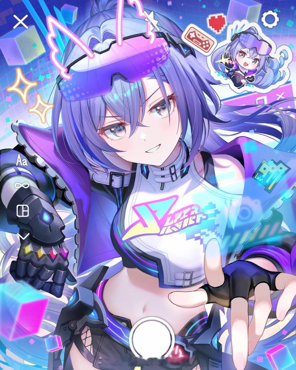 崩铁头像｜欢愉女团4连拍 