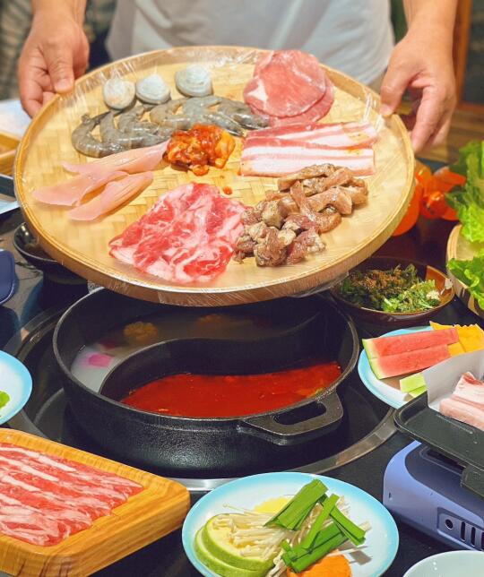🍲🥩松江打卡！山野露营自助的极致诱惑