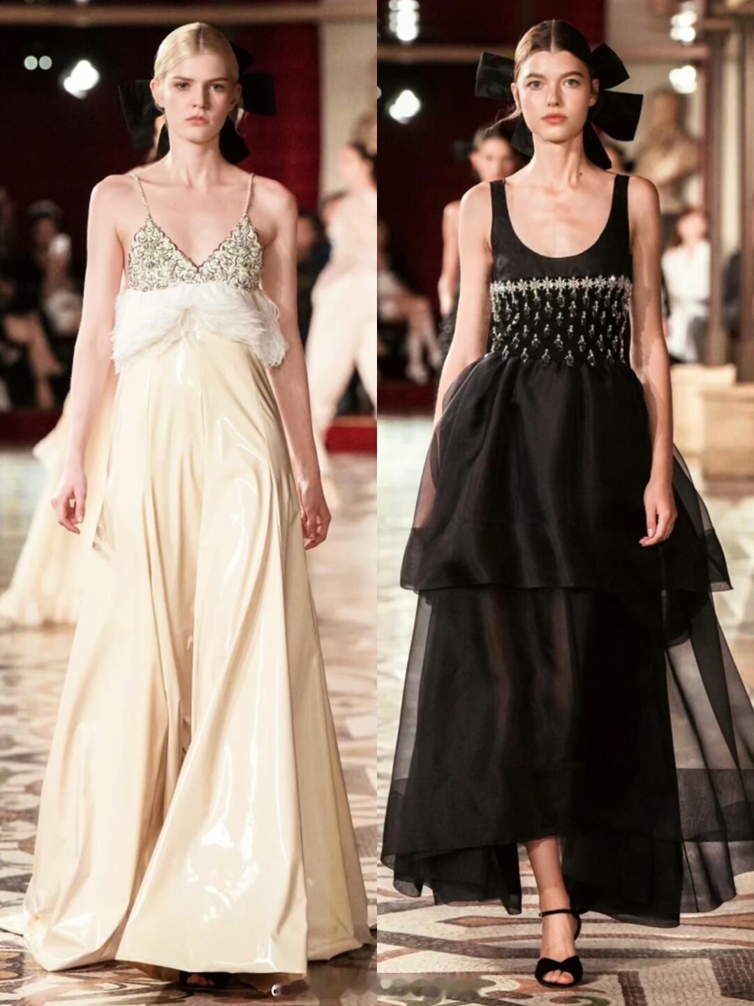 香奈儿（Chanel）2024春夏高定系列，虽然比不了早些年的经典款，但今年的这