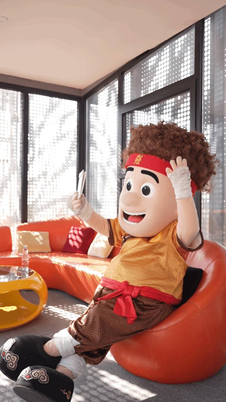 光头强没有光头只剩下强了 这个赛季拥有新发型的光头强给我看的one愣one愣的，