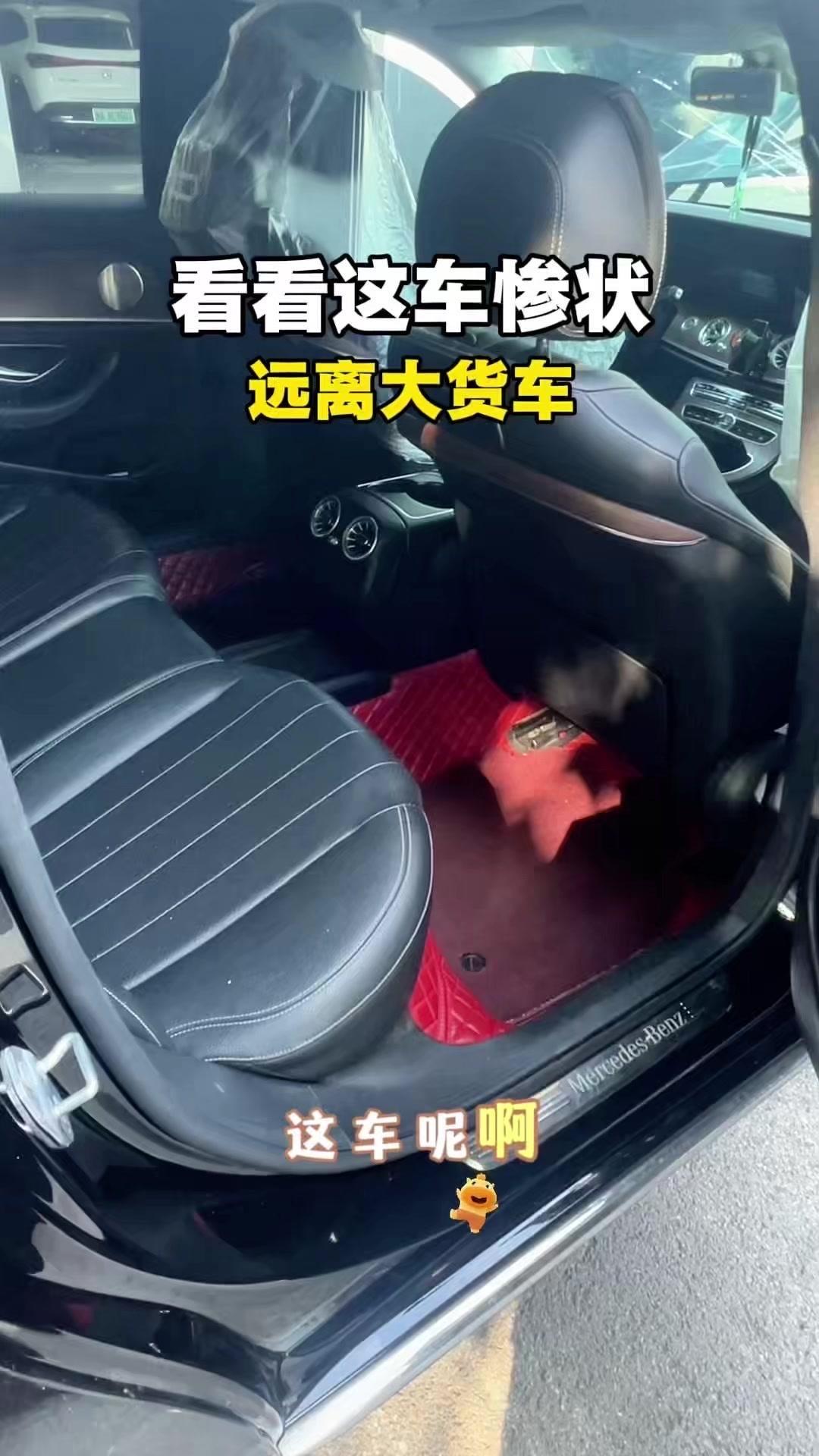 开车切记一定要远离大货车！🚗今天看了台钻到大货车底下的事故车，左边损伤不大只有