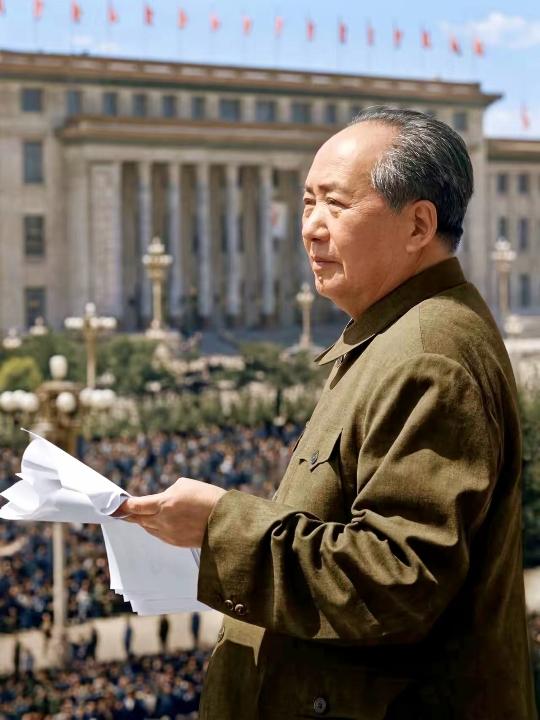 怀念伟大领袖毛主席。