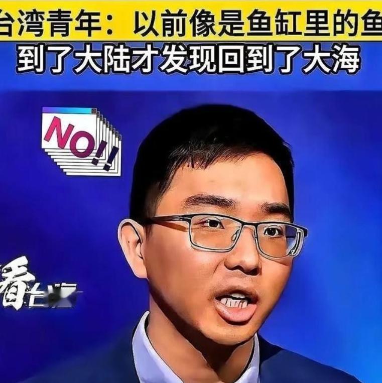 有个台湾小伙说了一段话，让很多人沉默了。他说，为什么要支持统一？因为统一了，马上