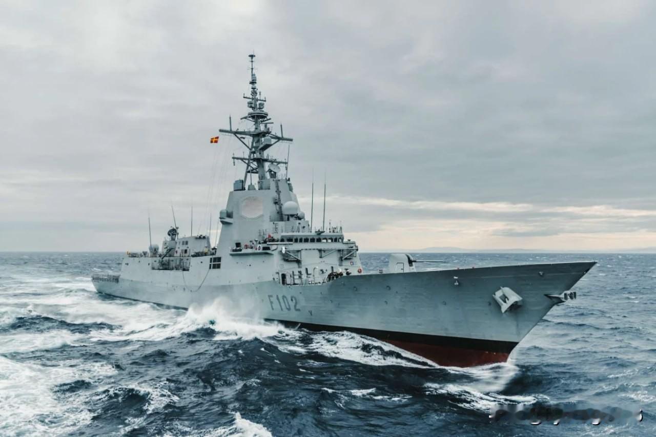 🇪🇸 西班牙海军“胡安·德·波旁海军上将”号护卫舰率领北约第一常设海军群。