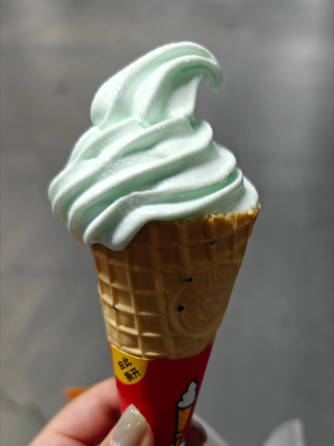 热晕了吃薄荷味的更好吃了(•؎ •)