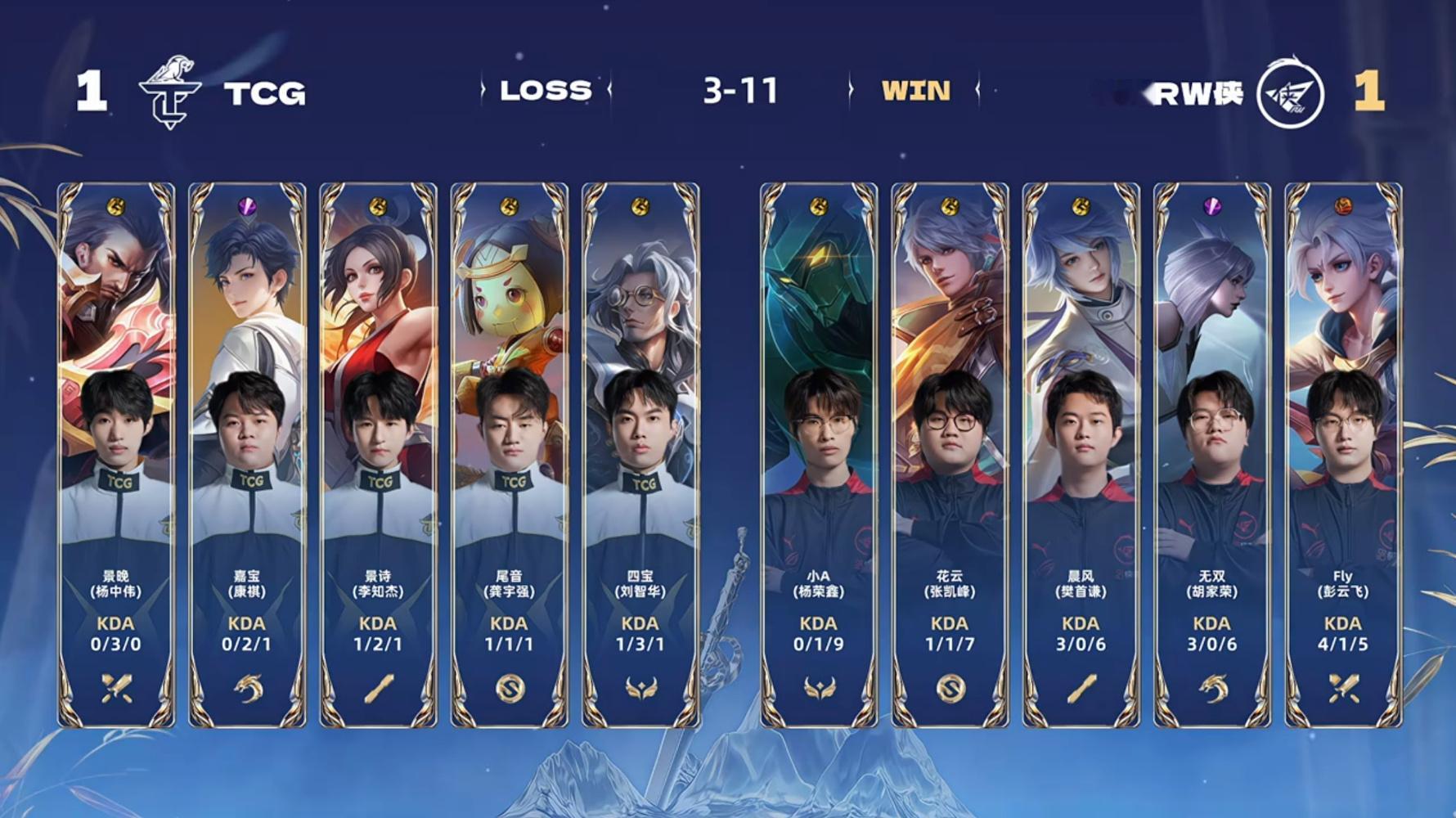 晨风弈星杀死比赛  TCG对战RW 弈星拿下二连击破，济南RW侠拿下胜利，扳平比