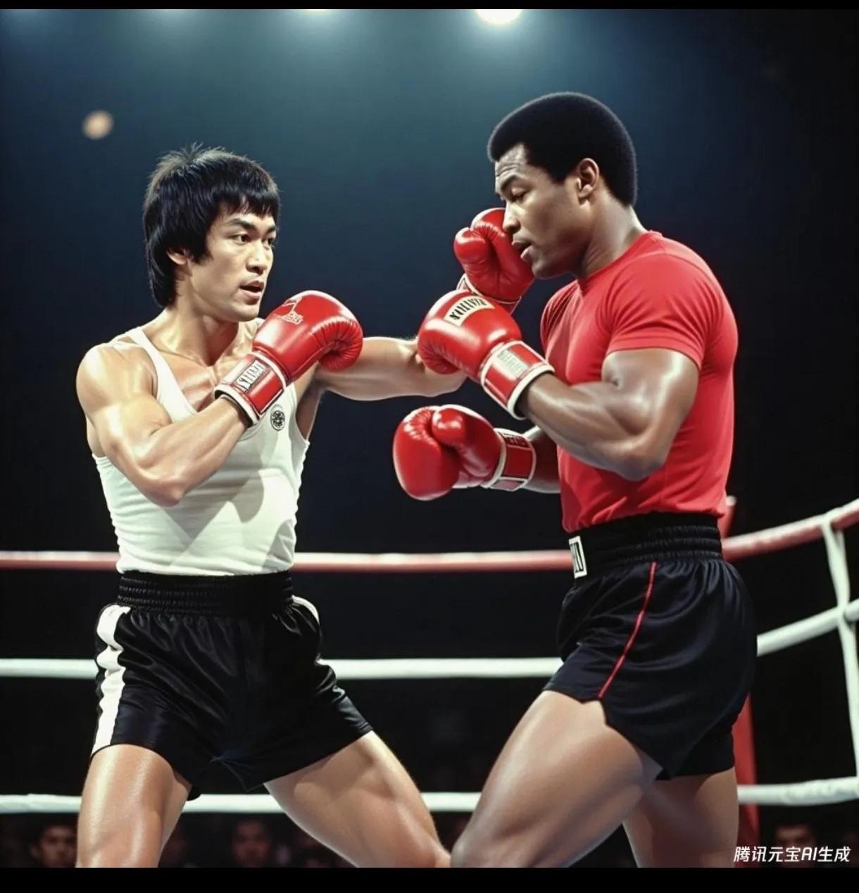 如果李小龙和泰森打拳击赛会不会几下就被KO？毕竟李小龙身体太瘦了，扛不住几下。