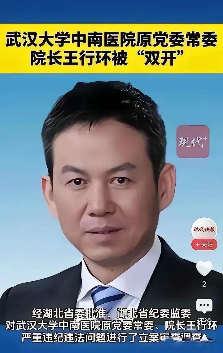 中南医院王行环被双开
最揪心的不是他的家人
而是院里不少女医护的丈夫。
养一个孩