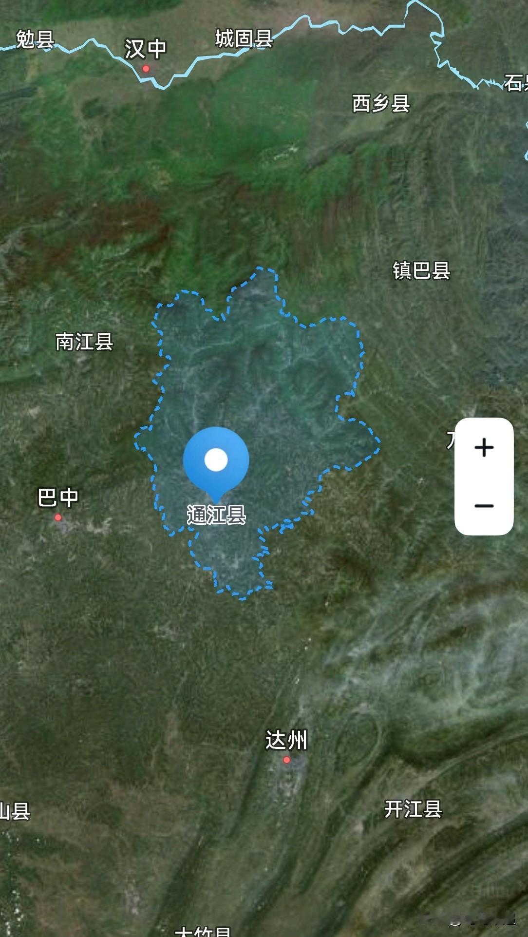 四川，从巴中市通江1到南充市付是拔提用重吗？
通江县，总面积4120平方公里，占