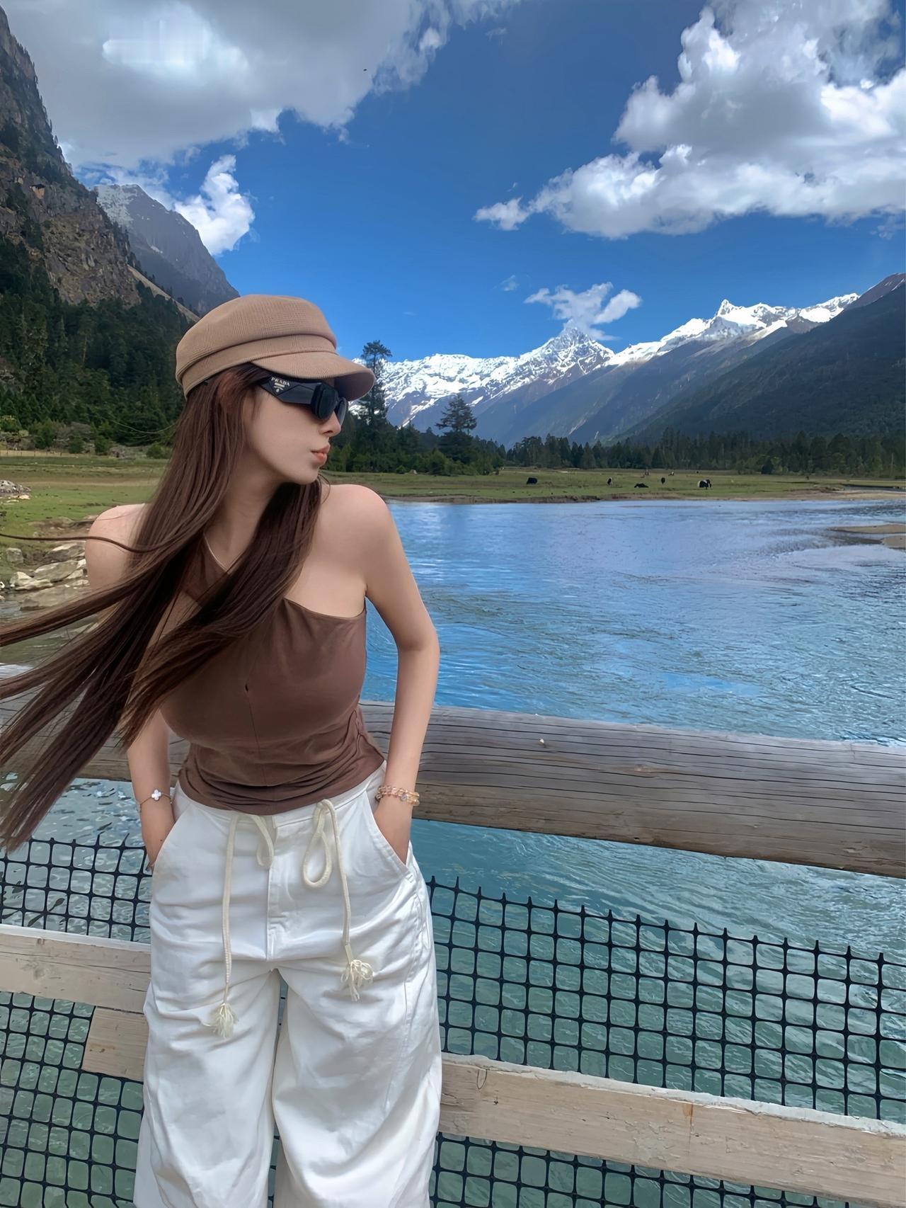 ootd穿搭 分享照片 治愈系风景 保持热爱奔赴山海