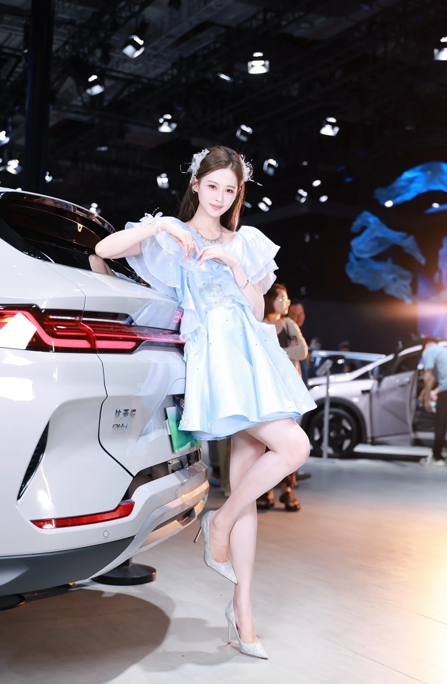车模小姐姐 2025上海车展模特 小龙鼠 ​​​