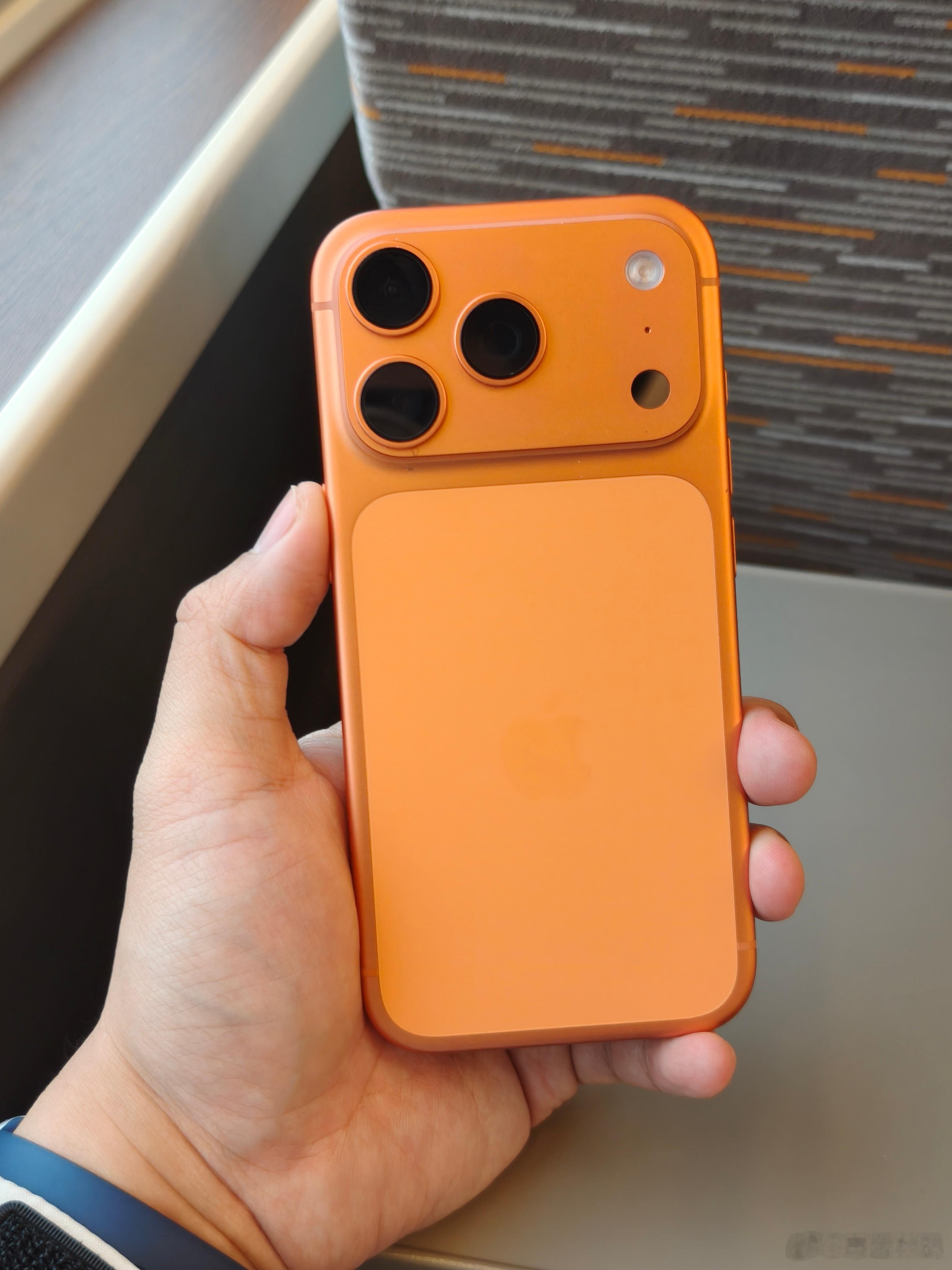 以前的iPhone看习惯了就不觉得丑了，但是iPhone17 Pro看习惯了也觉